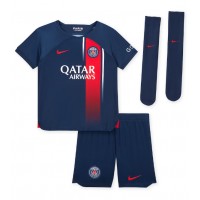 Koszulka piłkarska Paris Saint-Germain Marco Asensio #11 Strój Domowy dla dzieci 2023-24 tanio Krótki Rękaw (+ Krótkie spodenki)